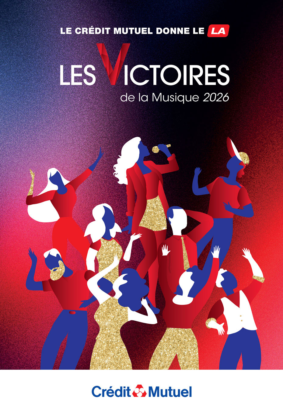 Le Crédit Mutuel donne le LA - Les Victoires de la Musique - 40 ans d'émotion en chansons 2025