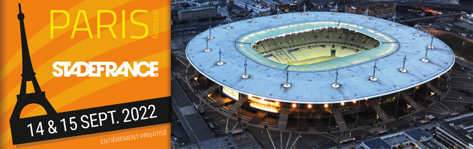 Stade de France - National - 14 et 15 septembre 2022 - entièrement privatisé