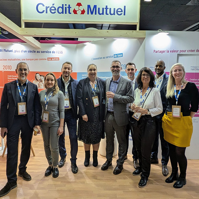 équipe Crédit Mutuel au FNAF