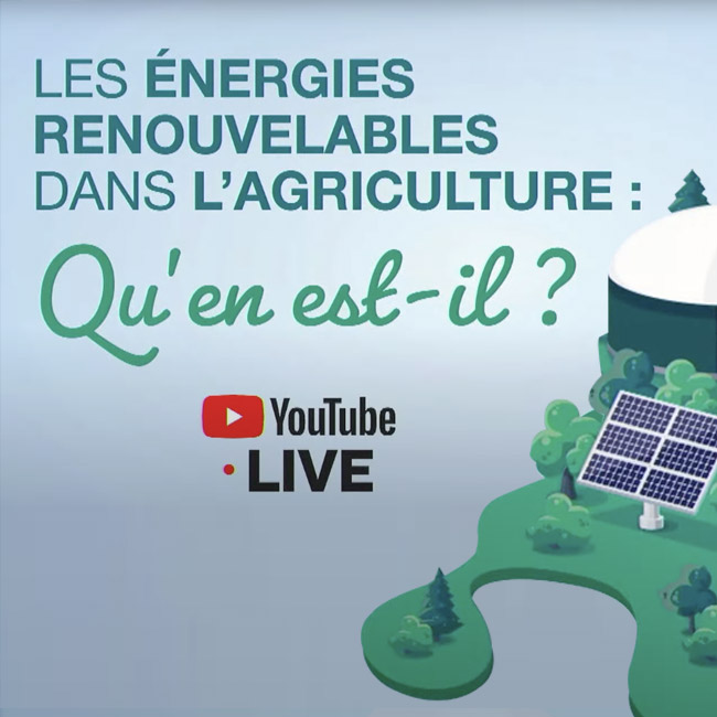Agriculture : les énergies renouvelables à l'honneur