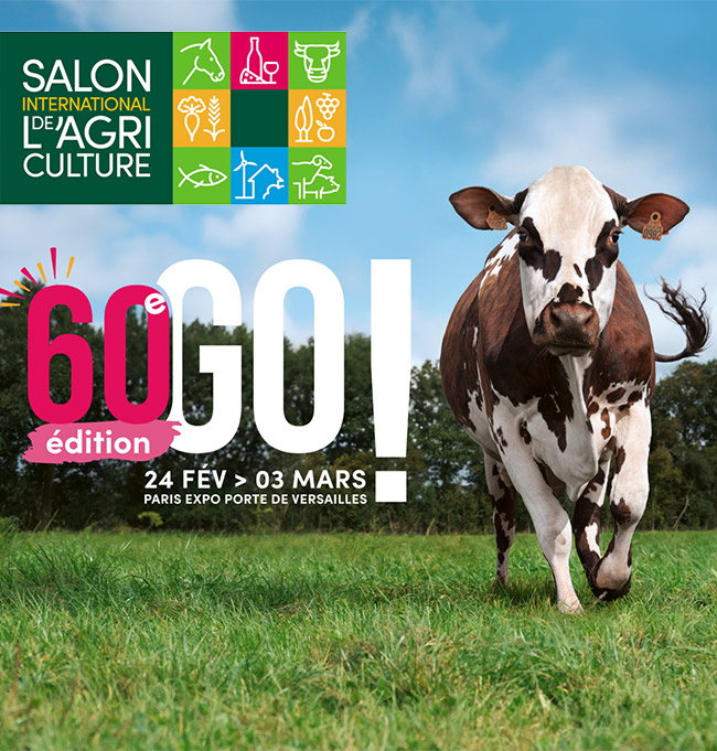 60e édition go - 24 février au 3 mars - paris expo porte de versailles - salon agriculture