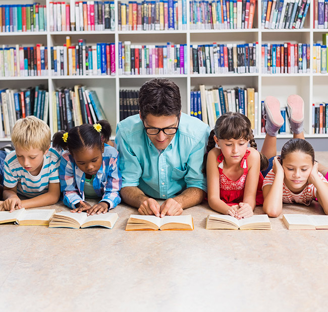 enfants adulte lecture